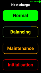 Charge setting buttons