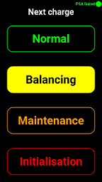 Charge setting buttons