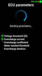 Sending parameters